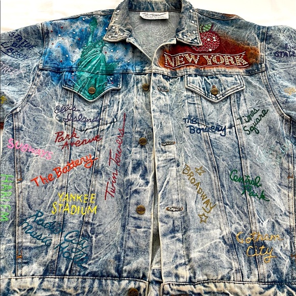 Vintage Tony Alamo New York XL Denim Jacket - Picture 4 of 12